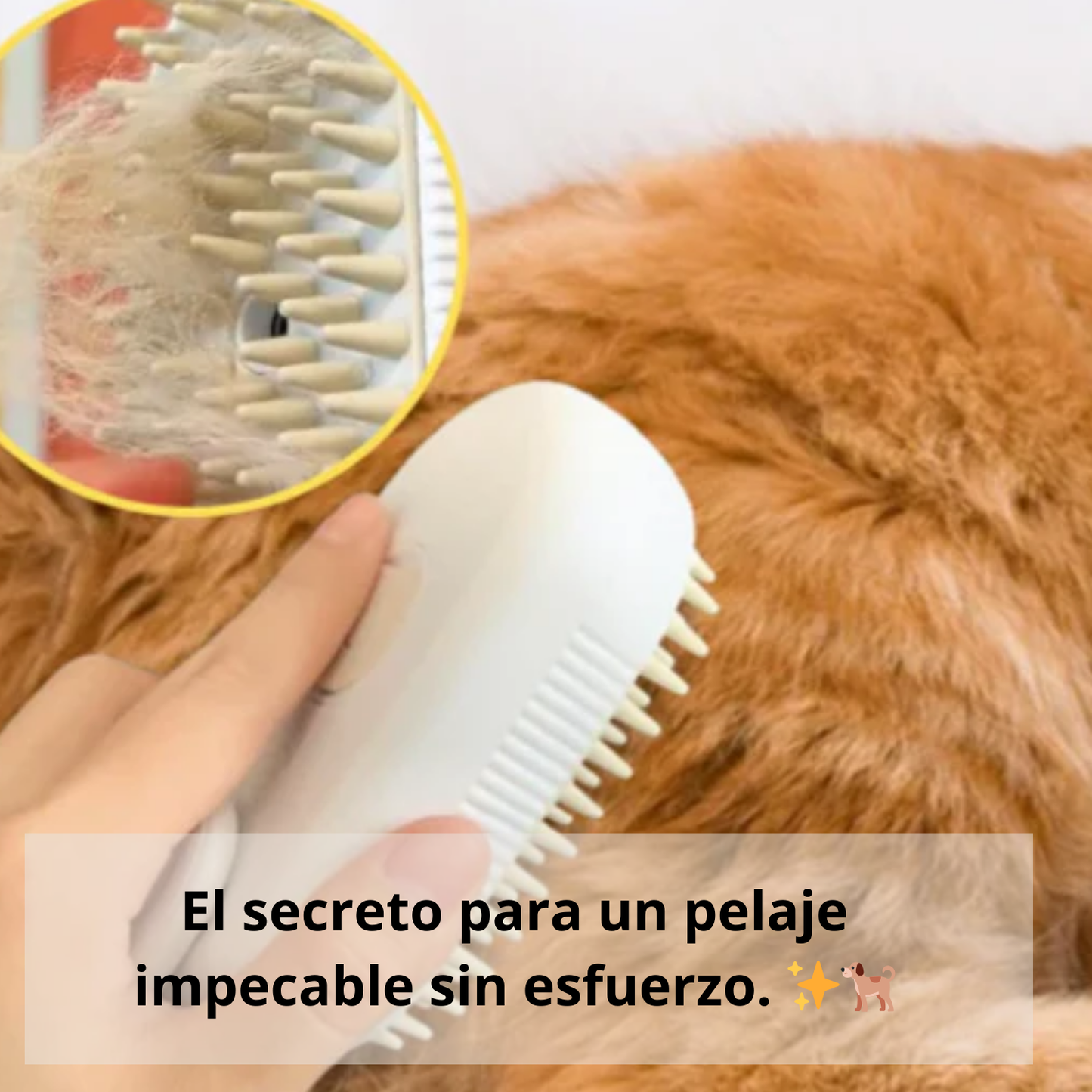 Cepillo De Vapor Para Mascotas 💖🐾