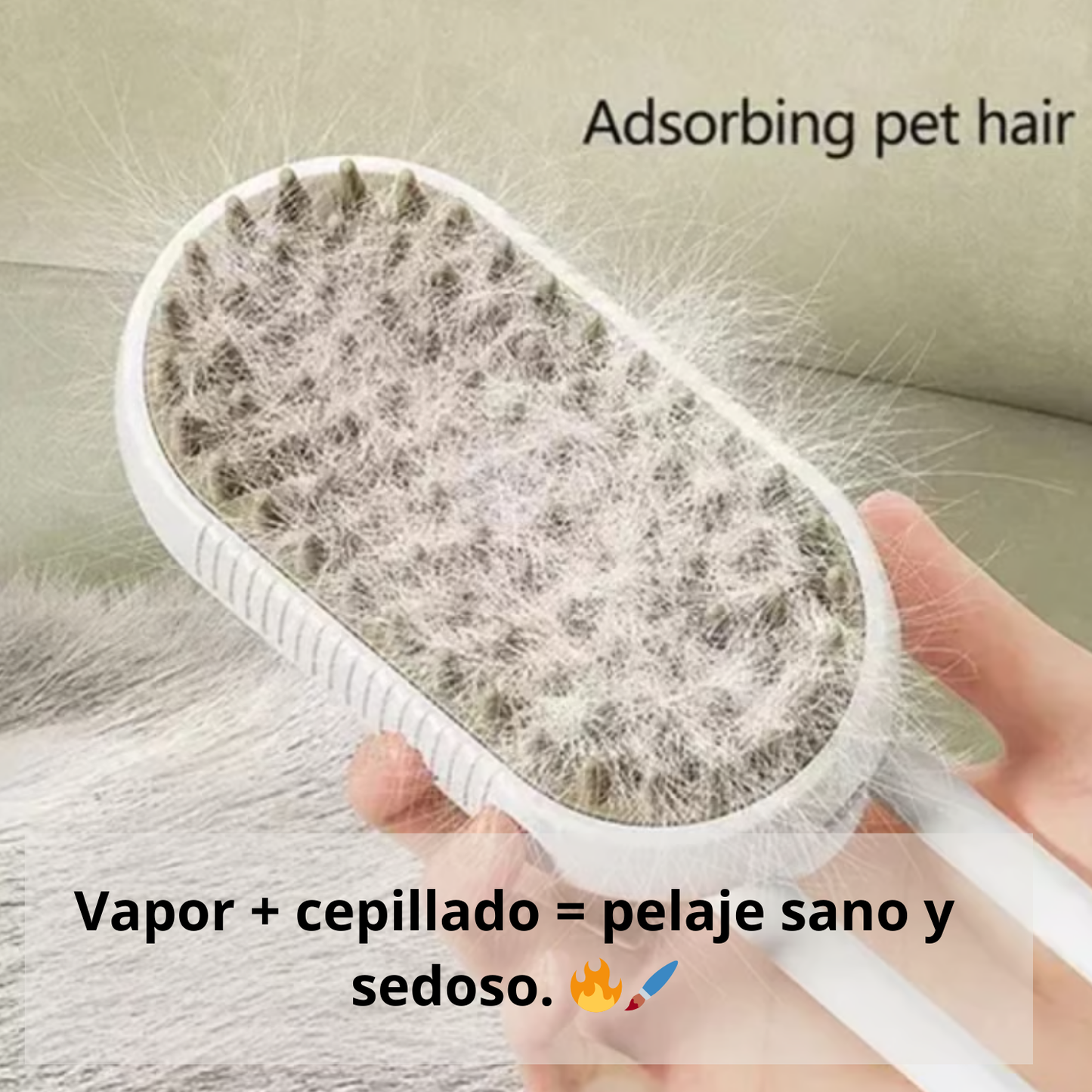 Cepillo De Vapor Para Mascotas 💖🐾